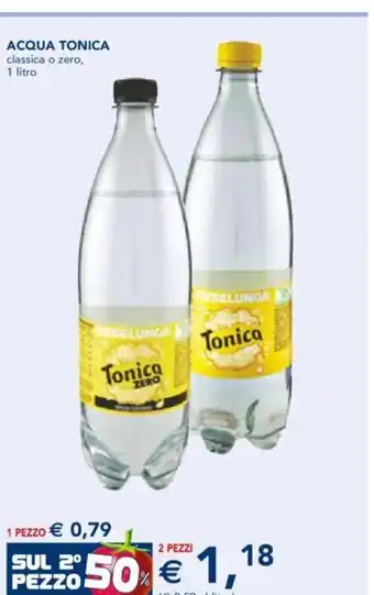 Acqua Tonica classica o zero 1 litro 2 pezzi