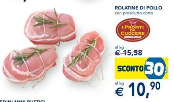 Esselunga Rolatine Di Pollo offerta