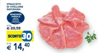 Esselunga Straccetti Di Vitellone Naturama offerta