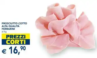 Esselunga Prosciutto Alta Qualita Ferrarini offerta