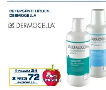 Esselunga Detergenti Liquidi Dermogella 2 pezzi offerta
