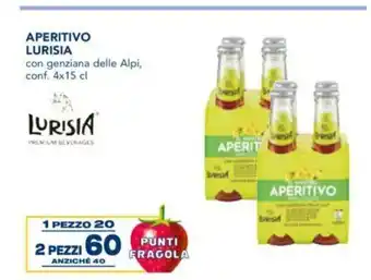 Esselunga Aperitivo Lurisia 4 x 15 cl 2 pezzi offerta