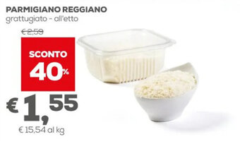Pan Parmigiano Reggiano grattugiato offerta