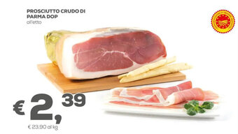 Pan Prosciutto Crudo Di Parma DOP offerta