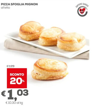 Pan Pizza Sfoglia Mignon offerta