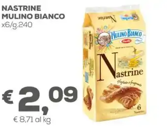 Pan Barilla Mulino Bianco Nastrine x6/g.240 offerta