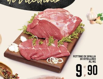 Premium Supermercati Fettine Di Spalla Di Vitellino Al kg offerta