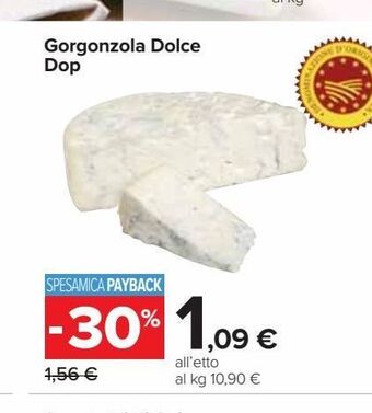 Carrefour Iper Gorgonzola dolce dop offerta