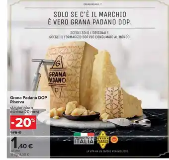 Carrefour Iper Grana padano dop riserva offerta
