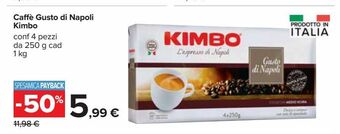 Carrefour Iper Caffè gusto di napoli kimbo offerta
