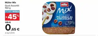 Carrefour Market Muller mix gusti assortiti 150 g offerta