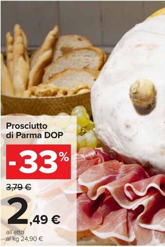 Carrefour Market Prosciutto di parma dop offerta