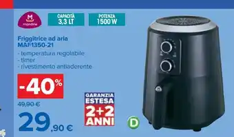 Carrefour Iper Friggitrice ad aria maf1350-21 offerta