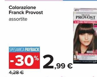 Carrefour Iper Colorazione franck provost offerta