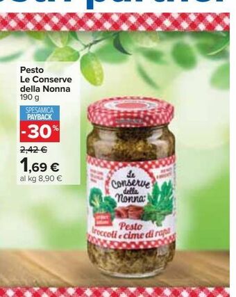 Carrefour Iper Pesto le conserve della nonna offerta