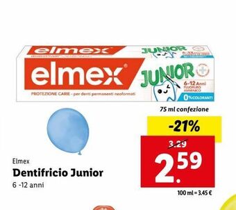 Dentifricio junior