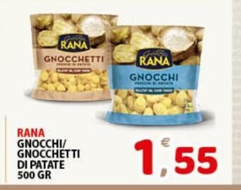 Premium Supermercati Rana Gnocchi/Gnocchetti Di Patate 500 gr offerta