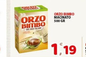 Orzo Bimbo Macinato 500 gr