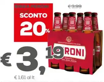 Pan Peroni Birra offerta