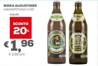 Augustiner Birra edelstoff/hellen cl.50