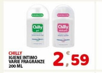 Chilly Igiene Intimo Varie Fragranze 200 ml
