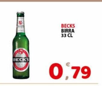 Premium Supermercati Becks Birra 33 cl offerta