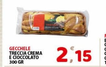 Gecchele Treccia Crema E Cioccolato 300 gr