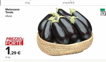 Carrefour Iper Melanzane tonde offerta