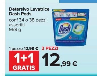 Carrefour Iper Detersivo lavatrice dash pods offerta