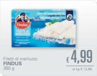 Unes Findus Filetti di merluzzo 360g offerta