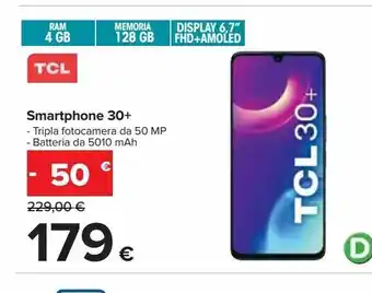 Carrefour Iper Smartphone 30+ tcl offerta