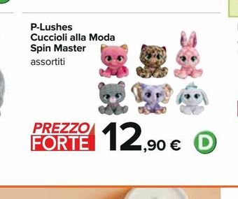 P- lushes cuccioli alla moda spin master