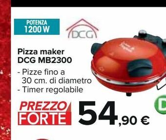 Pizza maker dcg mb2300