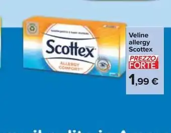 Carrefour Iper Veline allergy scottex offerta