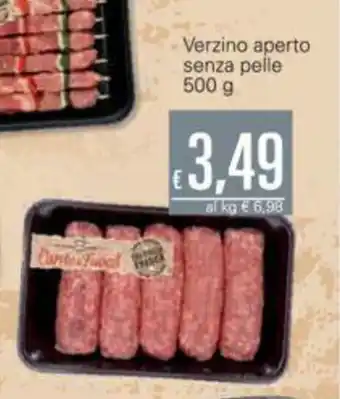 Unes Verzino aperto senza pelle 500g offerta