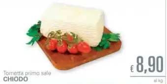 Chiodo Tometta primo sale