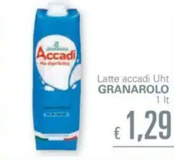 Unes Granarolo Latte accadi Uht 1lt offerta