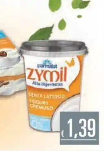 Unes Parmalat Zymil Senza Lattosio Yogurt Cremoso offerta