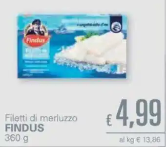 Unes Findus Filetti di merluzzo 360g offerta