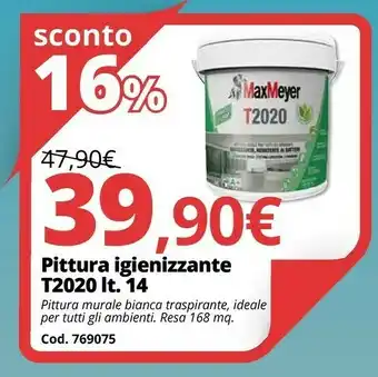 Brico Io Pittura Igienizzante T2020 offerta