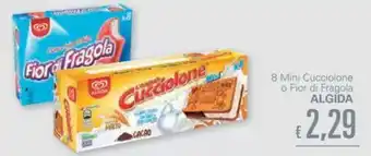 Algida 8 Mini Cucciolone o Fior di Fragola