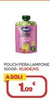 Bimbo Store Hero Pouch Pera Lampone offerta
