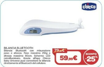 Chicco Bilancia Bluetooth