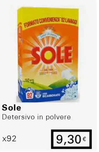 Iper Tosano Sole Detersivo in polvere x92 offerta