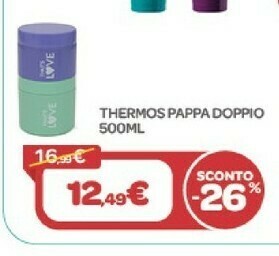 Bimbo Store That's Love Thermos Pappa 500ml offerta