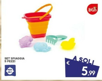 Set Spiaggia 5 Pezzi