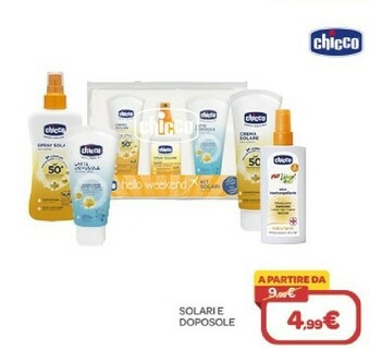 Bimbo Store Chicco Solari E Doposole offerta