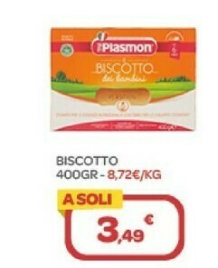 Bimbo Store Plasmon Biscotto 400g offerta