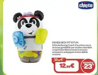 Bimbo Store Chicco Panda Box Fit E Fun offerta