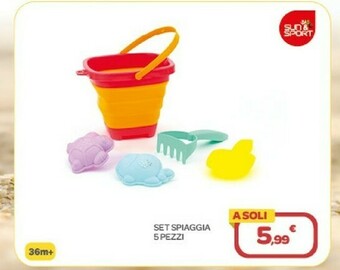 Set Spiaggia 5 Pezzi